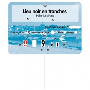 tiquette poissonnerie pas cher