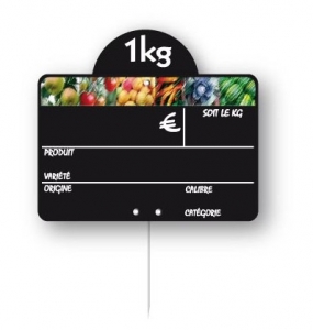 tiquette pour fruits et lgumes