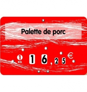 Etiquette pour boucherie : proxideco, vente de matériel pour boucherie